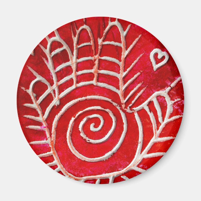 Imã Hamsa/Mão de cura/Mão de Fátima (Frente)