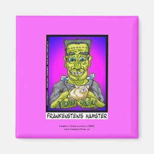 Imã Hamster Divertido do Frankenstein Ímã Cartoon