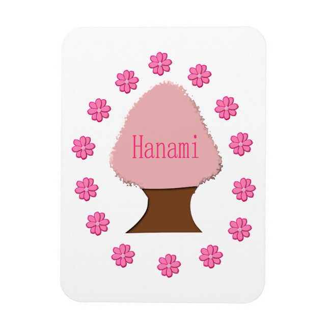 Ímã Hanami - Árvore de Cereja Japonesa (Vertical)