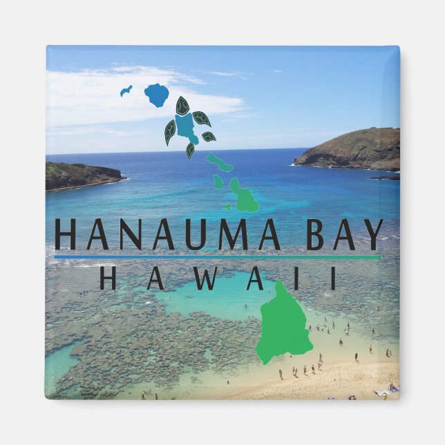Imã Hanauma Bay Hawaii (Frente)