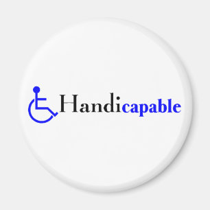Imã Handicapable (cadeira de rodas)