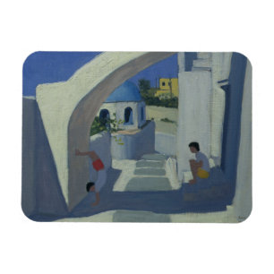 Ímã Handstand Santorini