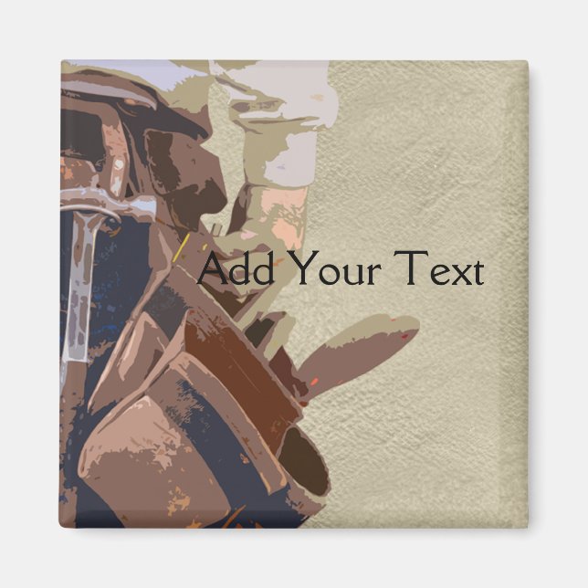 Imã Handyman Tools Watercolor (Frente)