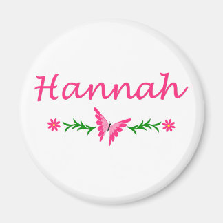 Imã Hannah (Borboleta Rosa)