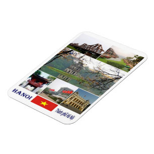 Ímã Hanói - Mosaico - Vietname - Magnet