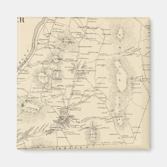 Imã Hanover, Grafton Co (Frente)