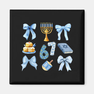 Imã Hanukkah 67 Seis Sete Garota Crianças 67 Meme Coqu