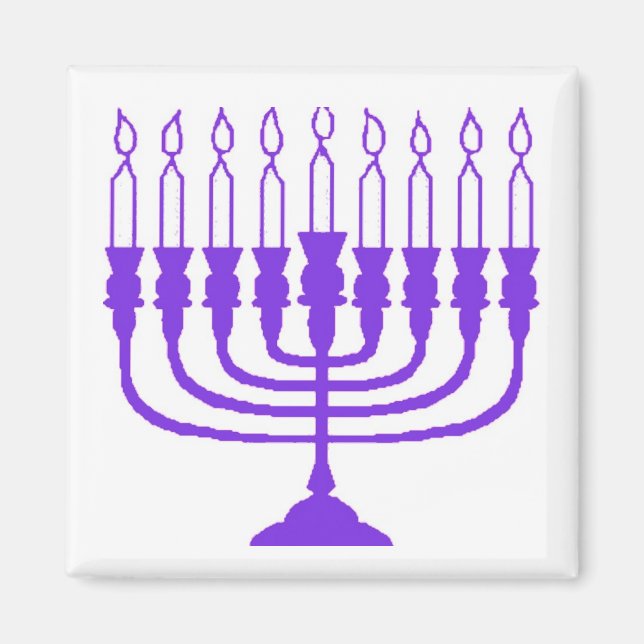 Imã Hanukkah Menorah (Frente)