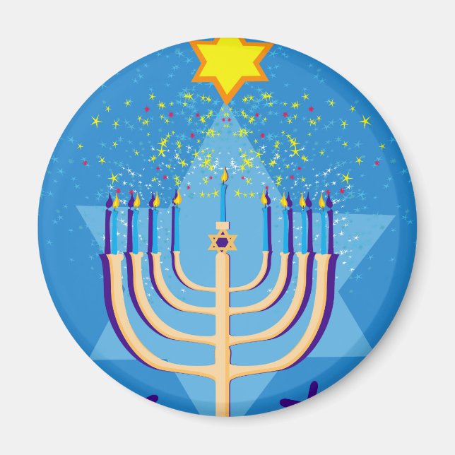 Imã hanukkah menorah (Frente)