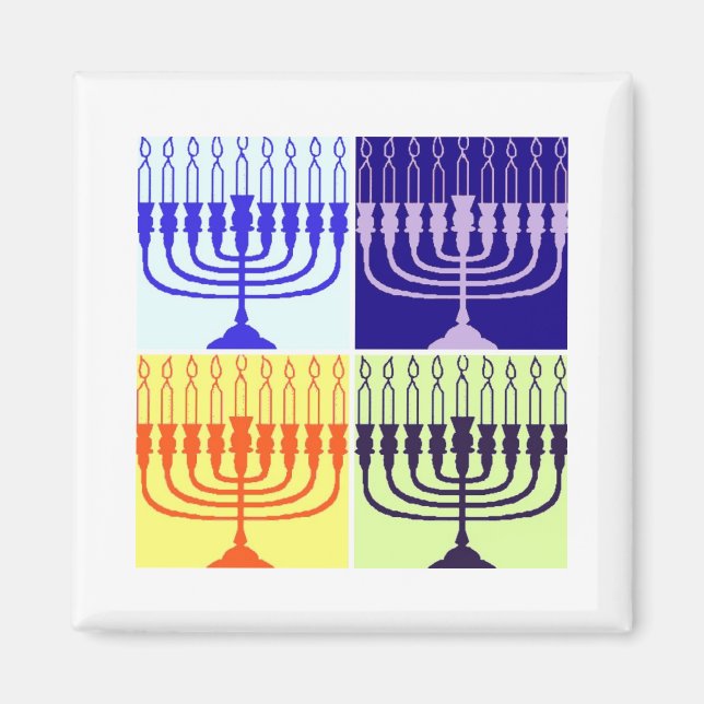 Imã Hanukkah Menorah (Frente)