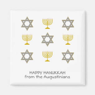 Imã Hanukkah personalizado elegante