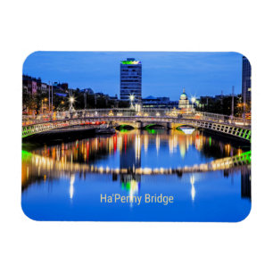 Ímã Ha'Penny Bridge, Dublin, Irlanda