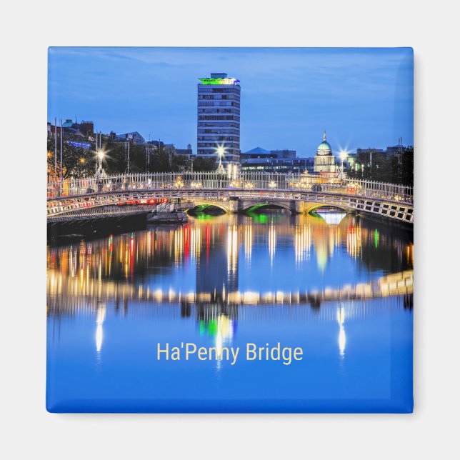 Imã Ha'Penny Bridge, Dublin, Irlanda (Frente)