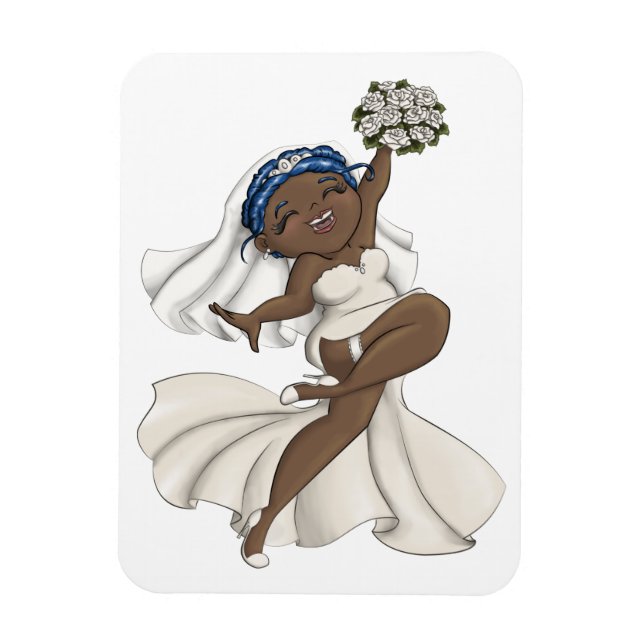 Ímã Happy Bride 07 (Vertical)