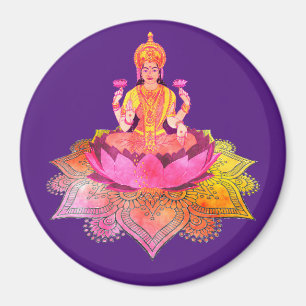Imã Happy Diwali - Deepalavi Lakshmi Goddess 4