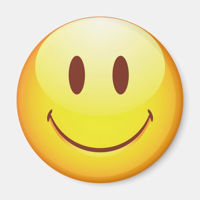 Imã Happy Emoticon (Frente)