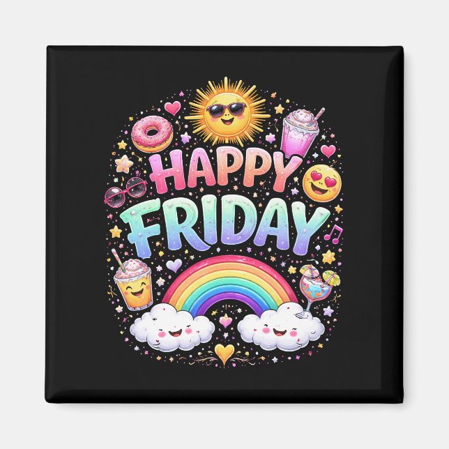 Imã Happy Friday (Frente)