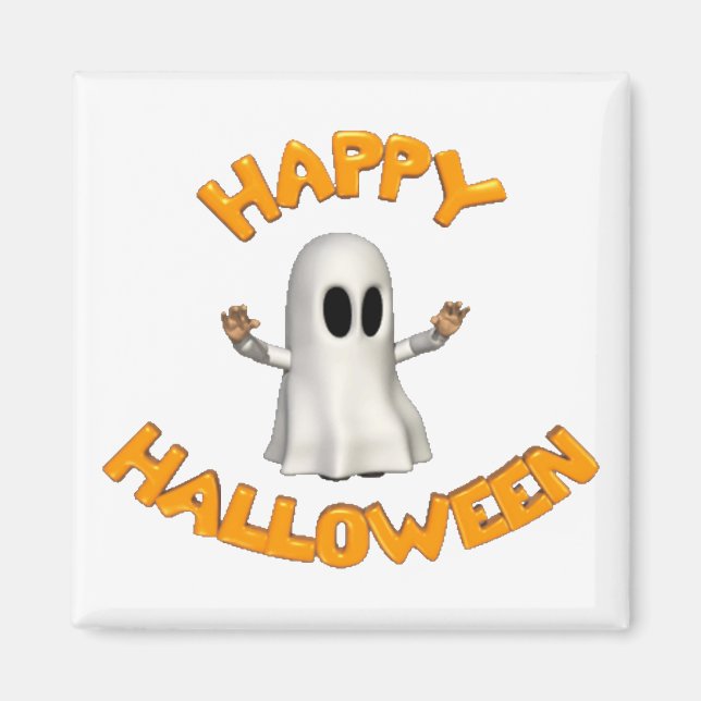 Imã Happy Halloween - (Frente)