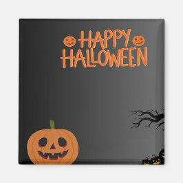 Imã Happy Halloween Black Magnet