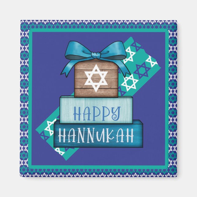 Imã Happy Hannukah (Frente)