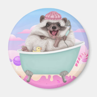 Imã Happy Hedgehog Magnet