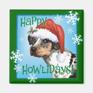 Imã Happy Howliday Catahoula