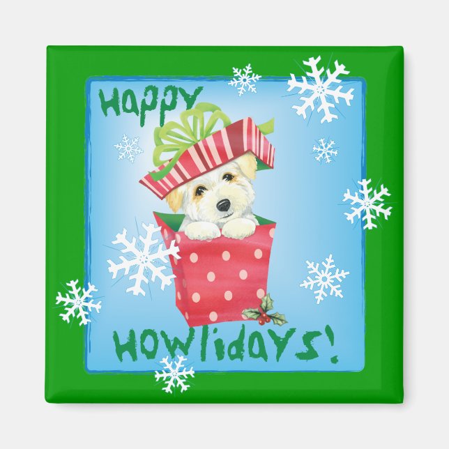 Imã Happy Howliday Coton (Frente)