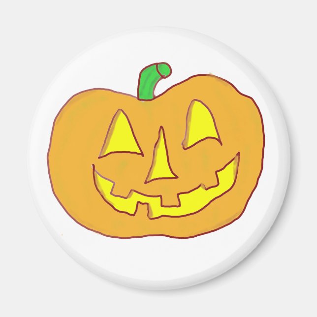 Imã Happy Jack O'Lantern (Frente)