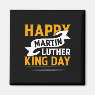 Imã Happy Martin Luther King Day Sticker