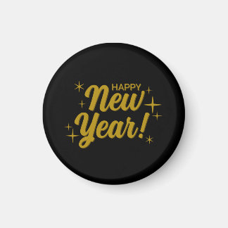 Imã Happy New Year Magnet