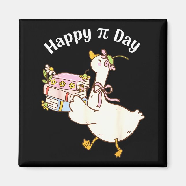 Imã Happy Pi Day Be Funny Math Teacher Lovers 100s Day (Frente)