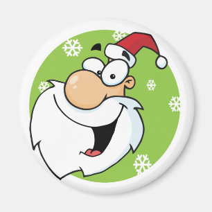 Imã Happy Santa Clause T-shirts e presentes