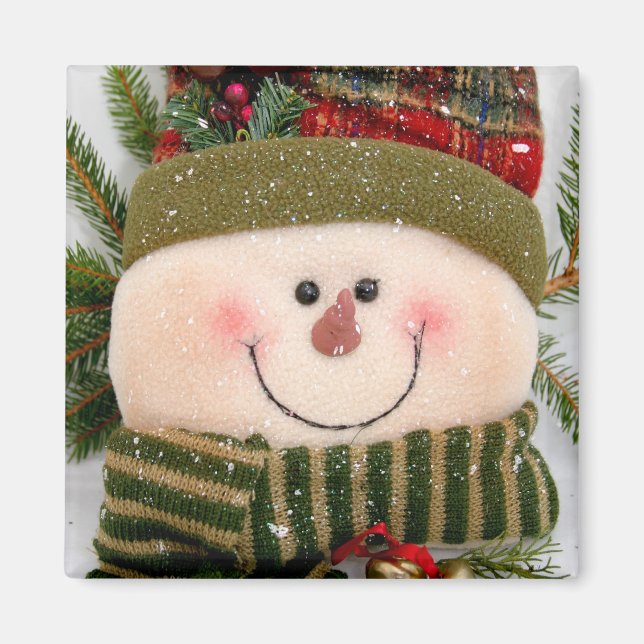 Imã Happy Snowman (Frente)