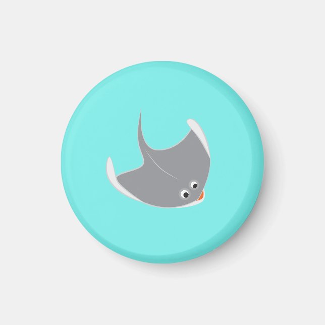 Imã Happy Stingray (Frente)