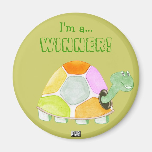 Imã Happy Tortoise Magnet (Frente)