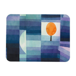 Ímã Harbinger of autumn abstract watercolor Paul Klee