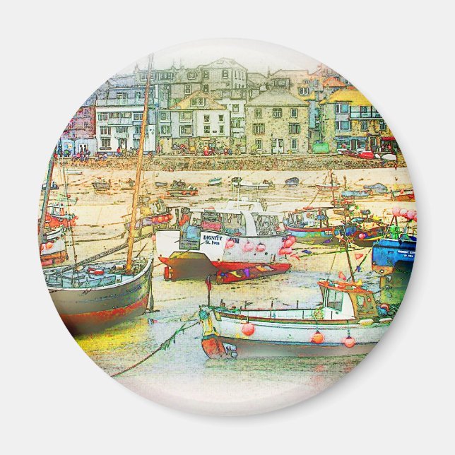 IMÃ HARBOR COMO PINTURA (Frente)