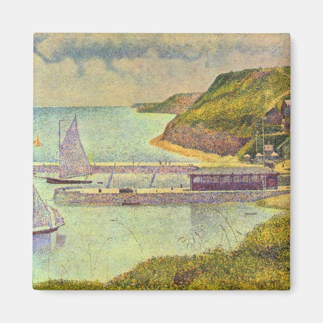 Imã Harbour Port-en-Bessin High Tide, por Georges Seur (Frente)