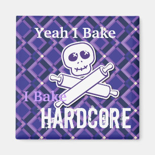 Imã Hardcore Baker Magnet (somente quadrado)