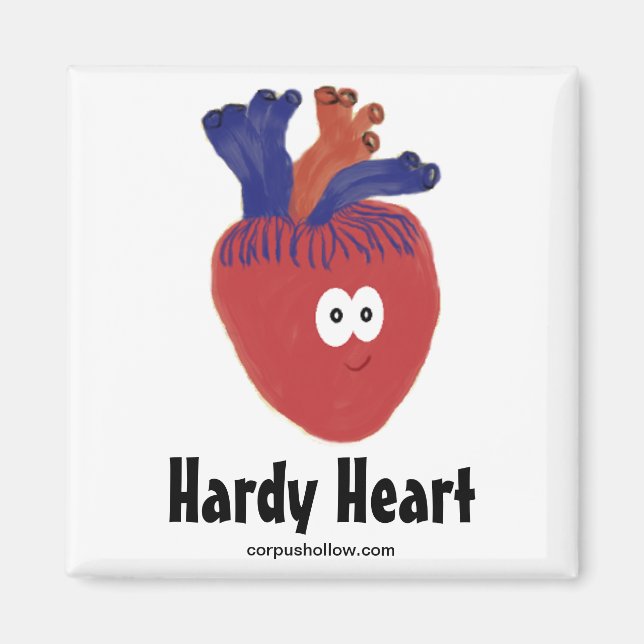 Imã Hardy Heart Magnet (Frente)