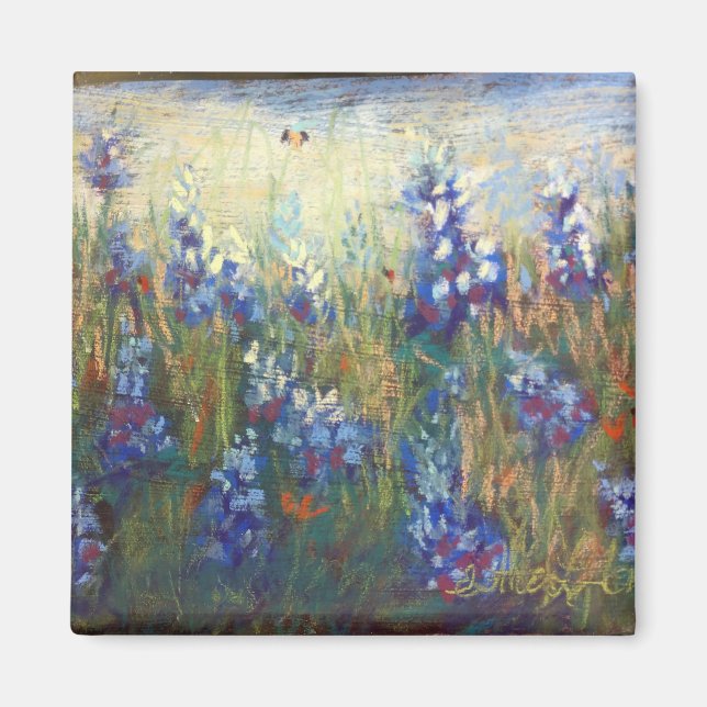 Imã Hardy Texas Blues Magnet (Frente)