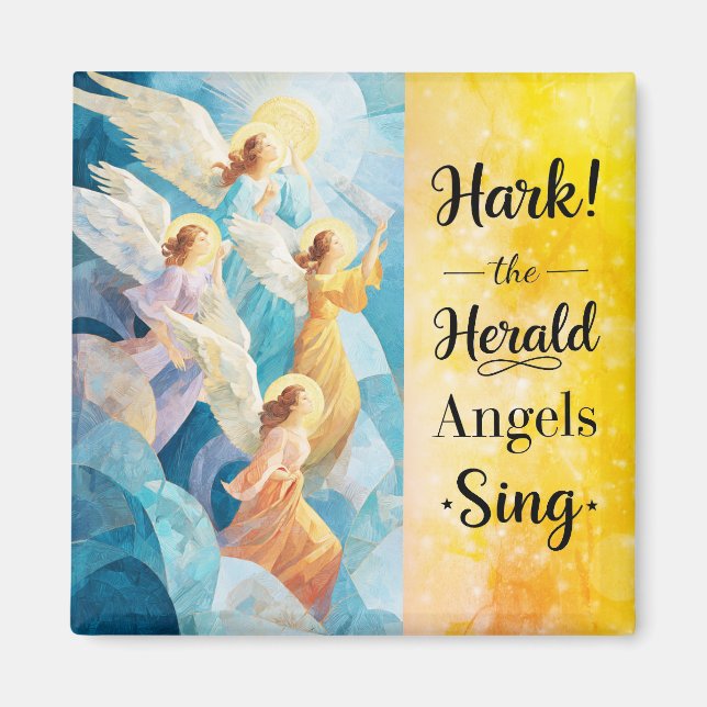 Imã Hark! The Herald Angels Sing Magnet (Frente)
