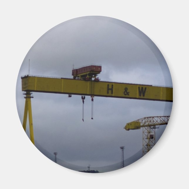 Imã Harland & Woolfe Cranes (Frente)
