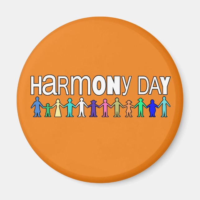 Imã Harmony Day Austrália (Frente)