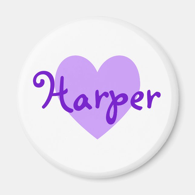 Imã Harper em Roxo (Frente)