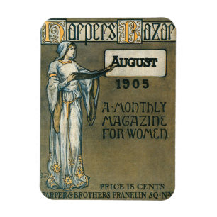 Ímã Harper's Bazar August 1905