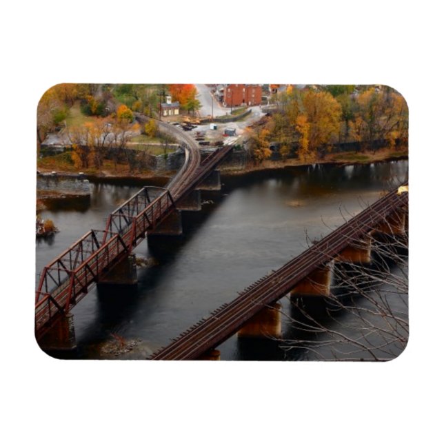 Ímã Harpers Ferry no outono (Horizontal)