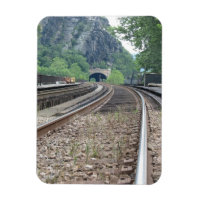 Harpers Ferry WV Caminhos de ferro Magnet