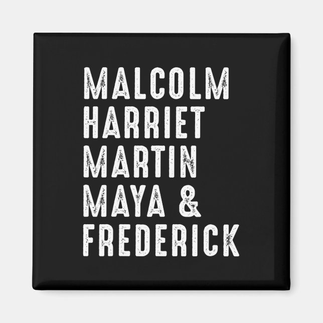 Imã Harriet Martin Maya Frederick Líderes Negros (Frente)