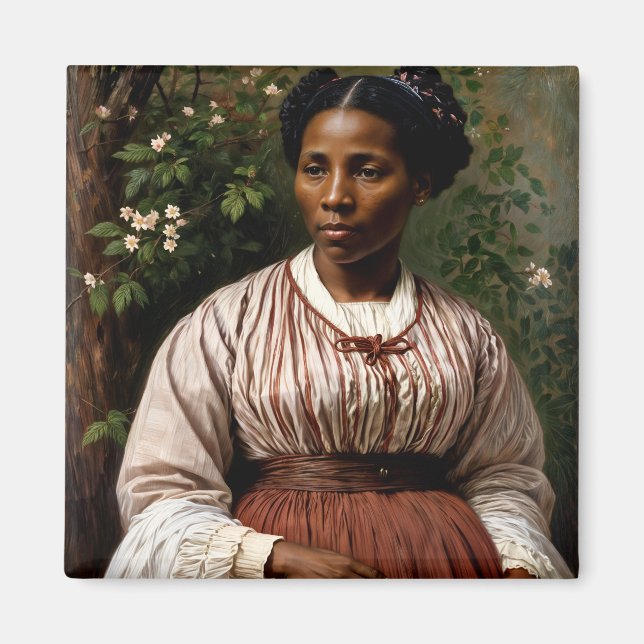 Imã Harriet Tubman - Pintura Original (Frente)